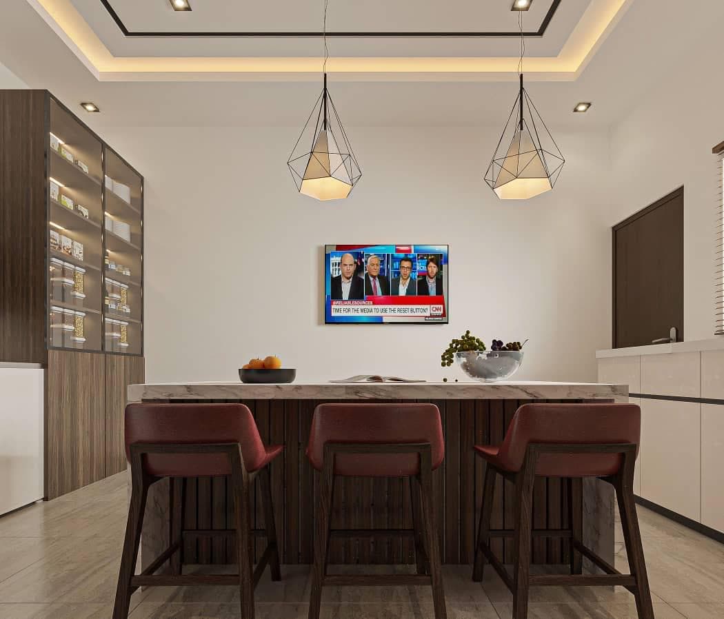 Premium kitchen design detail